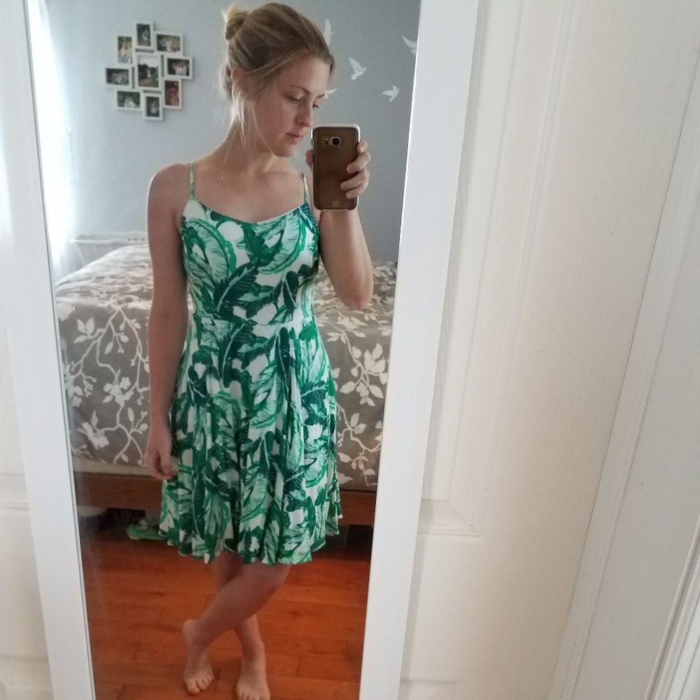 Cami dress printed
